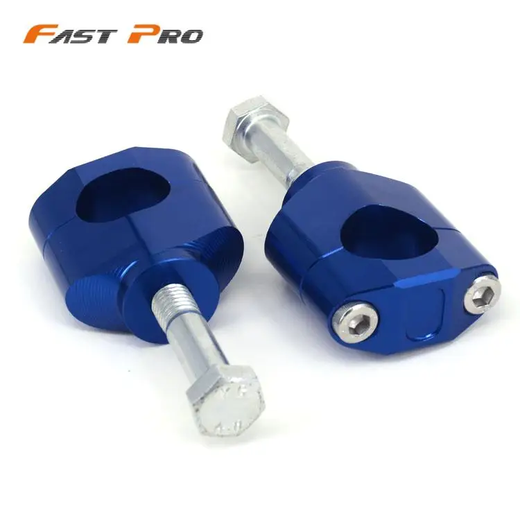 Motorcycle Handlebar Clamp CNC Aluminum Alloy Handlebar Clips 1 1/8\