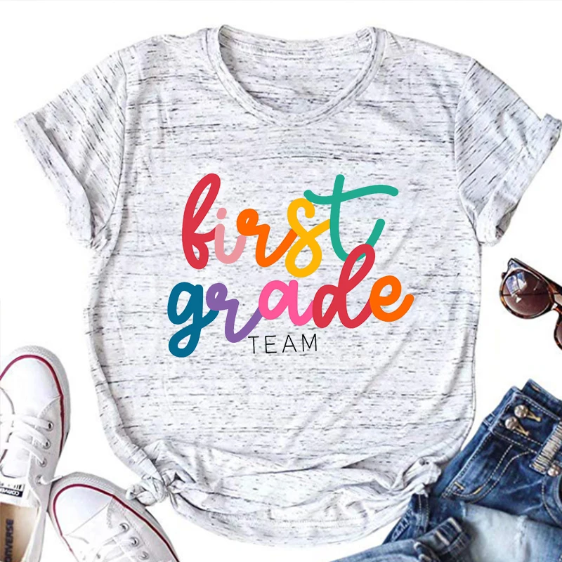 First Grade Team Shirt First Grade Shirt Back To School Shirt First Day of School Shirt First Grade Teacher Shirt Tops