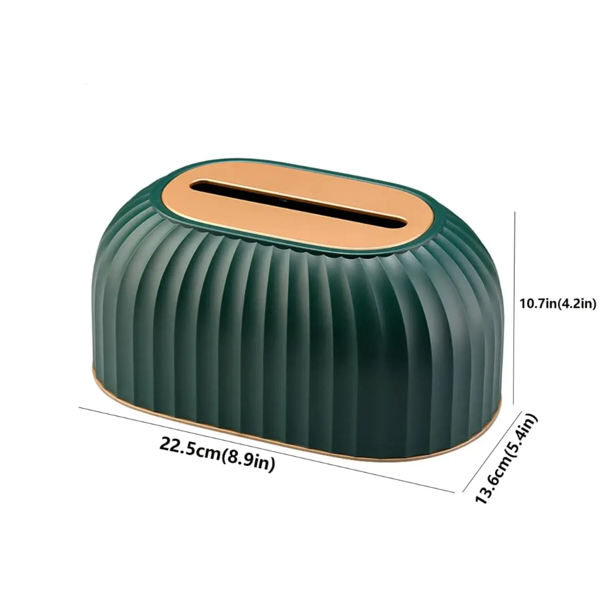 Nordic Striped Tissue Box Holder High Quality Toilet Paper Box Table Napkin Holder Car Tissue Paper Dispenser Home Decoration