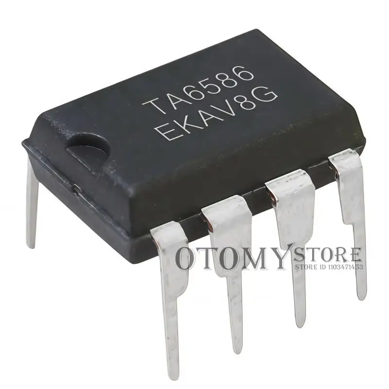 5PCS 100% NEW TA6586 DIP8 Chipset DC Bidirectional Motor Drive/Motor Drive Chip IC
