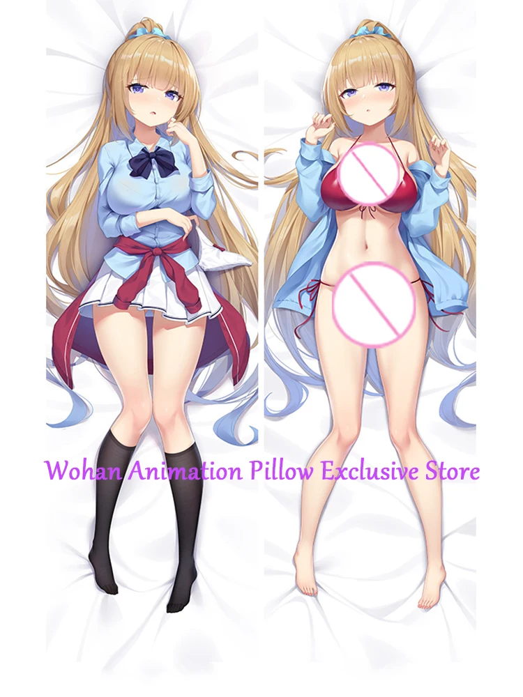 Dakimakura Anime Pillow Cover Beautiful Girl Double Sided Print 2-Side Print Pillowcase Body Decoration