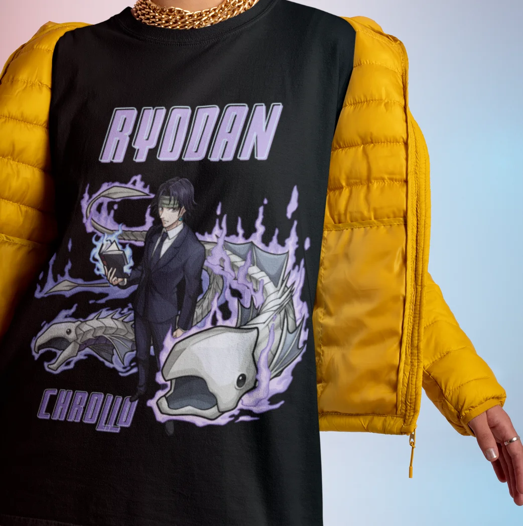 Chrollo Ryodan Shirt Hunter X Hunter Killua Gon Hisoka Anime HXH Zoldyck T-Shirt