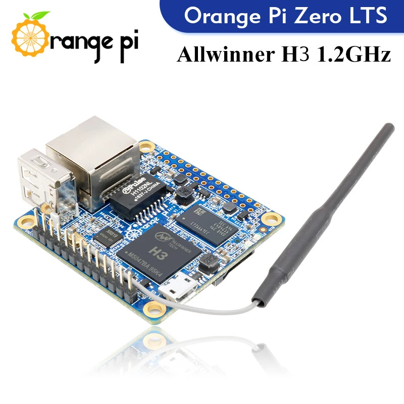 Orange Pi Zero Lts 512 MB Ram Allwinner H3 WIFI-BT Run Android 4.4 Ubuntu Debian OS Entwicklungsboard