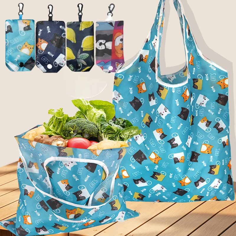 Reusable Produce Bag - Grand sac de courses pliable pour