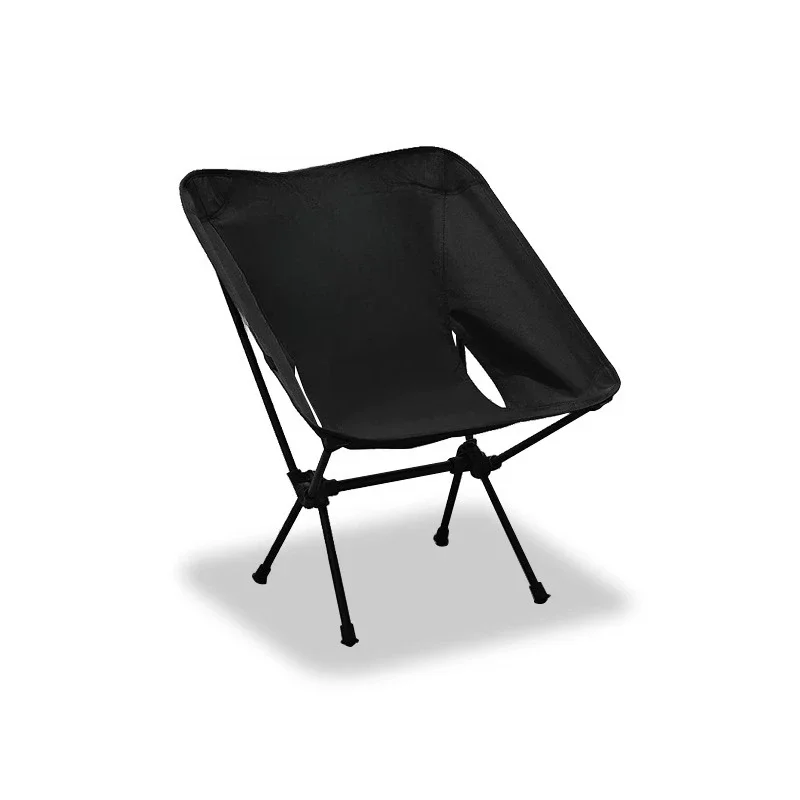

Camping Outdoor Folding Stool Moon Chair Lightweight Aluminum Alloy Fishing Chair Folding Portable