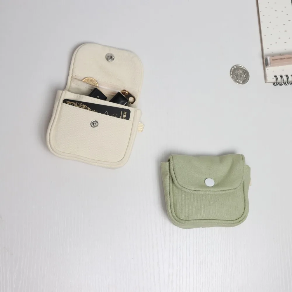 محفظة عملات معدنية صغيرة محمولة للنساء ، محفظة نقدية ، حقيبة مكياج خفيفة الوزن ، بلون واحد ، جديدة