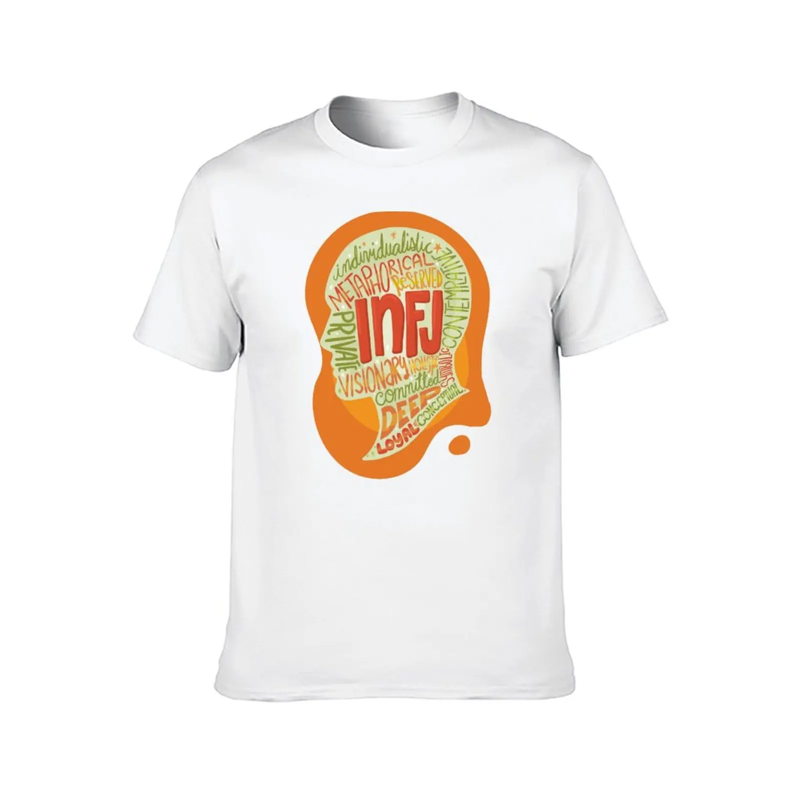 man t The men INFJ T-Shirt mens casual for shirts Personality t shirts Trait graphic