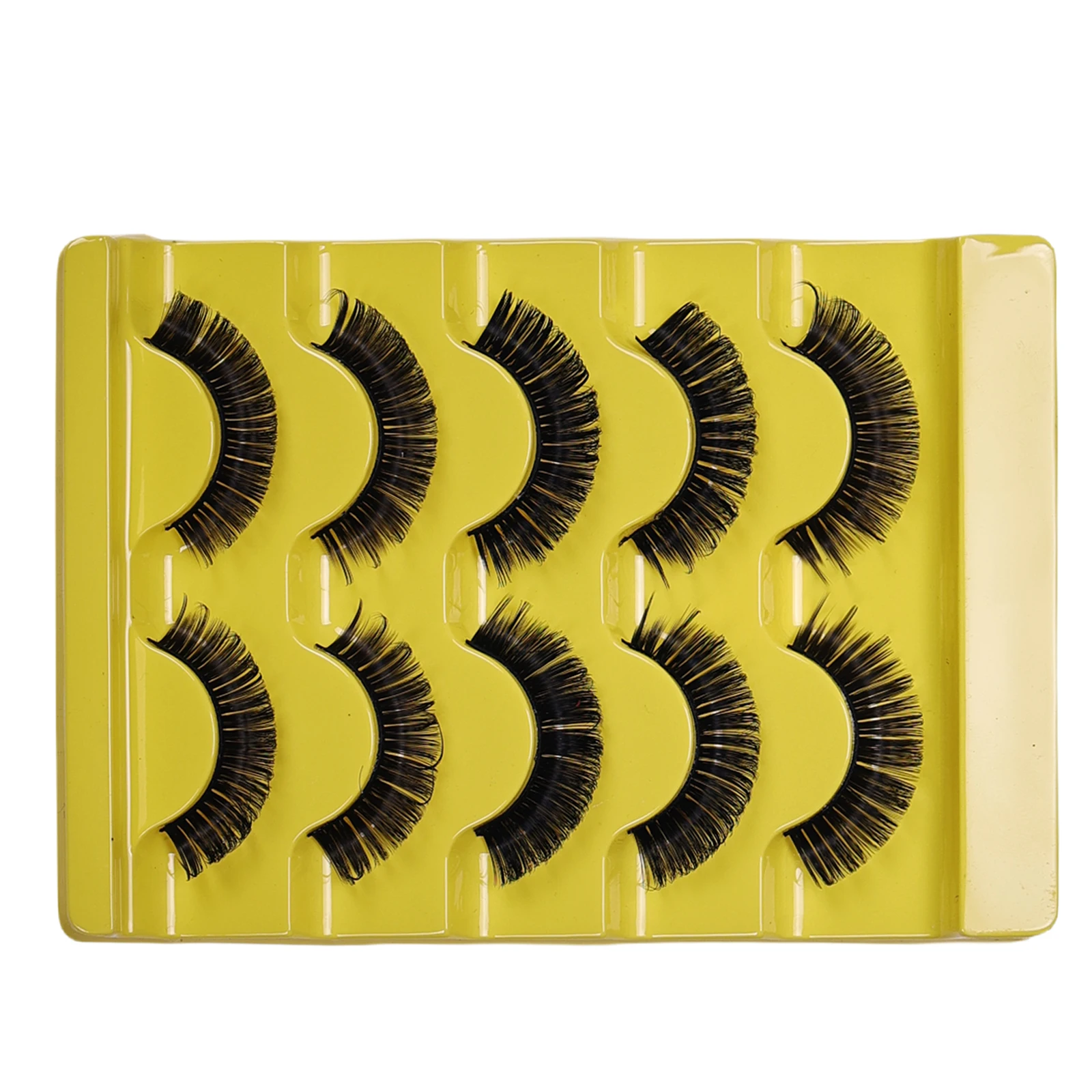 15 أزواج/25 أزواج جلدة DD الروسية الرموش الصناعية الرموش وهمية قابلة لإعادة الاستخدام ثلاثية الأبعاد رقيق الرموش الصناعية رمش تمديد #5