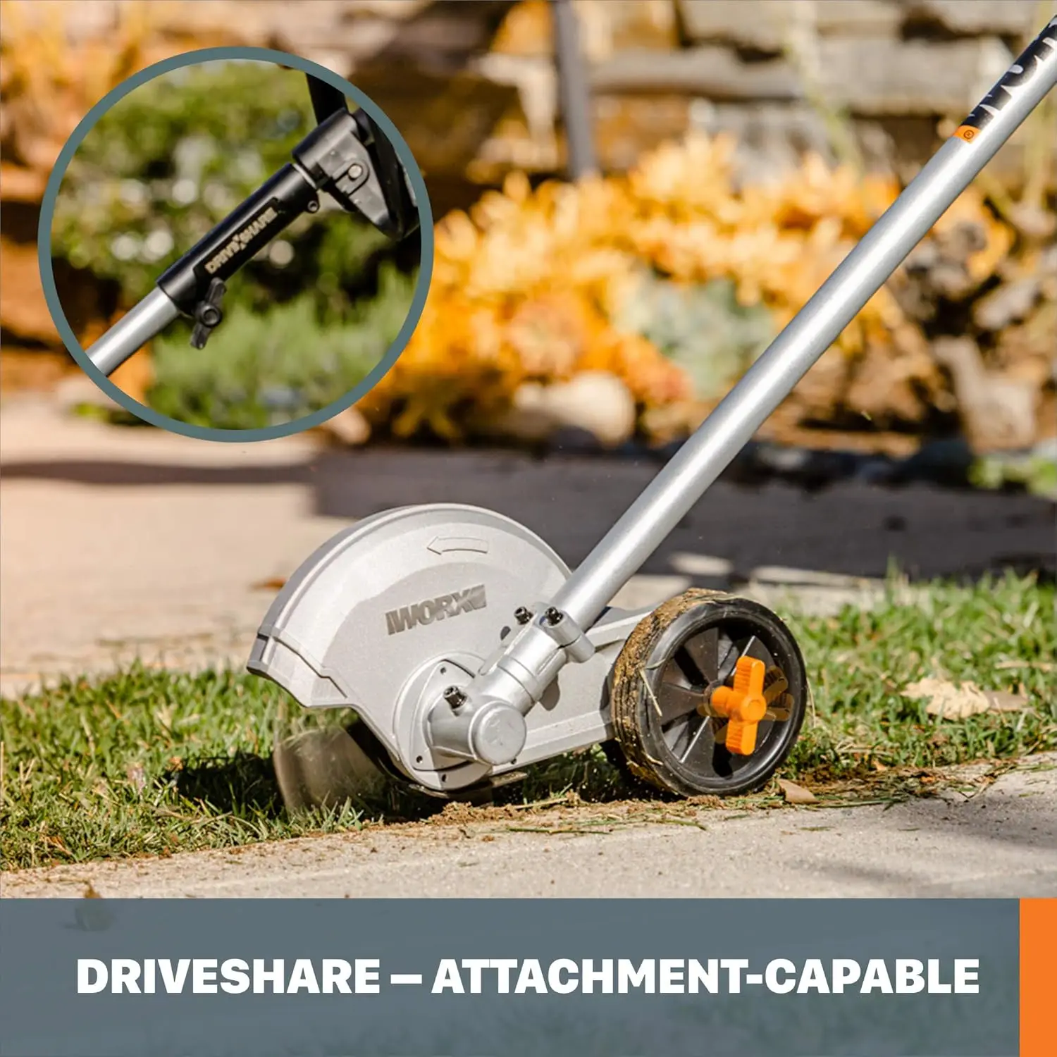 Wa0223 40v Nitro Driveshare 8 "Universal Rasens ch neider Aufsatz