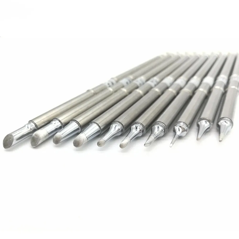 QUICKO Soldering Iron Head Tips T12 Series Replacement Tip T12-K BC2 BC3 JL02 D24 KU ILS BL I For FX951 FX-952 T12-942