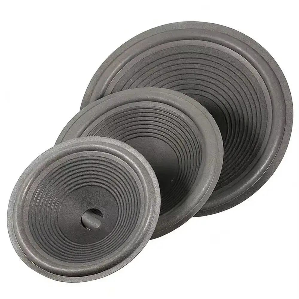 4/5/6.5/8/10/12/15 Inch Speaker Woofer Paper Cone Conical Shape Foam Edge Speaker Cone Thread Design Drum Paper Repair Use - view 2