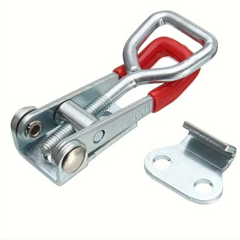 4 шт., сверхмощный железный регулируемый ремень, защелка, защелка, защелка, зажим, тип болта, быстрый зажим, аксессуары, горизонтальный зажим