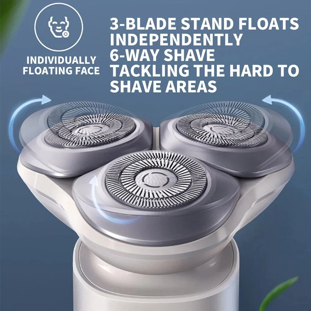 2026 Original  Mijia Electric Shaver S101 Enhanced Shaving Machine Razors for Men Waterproof Dry Wet Shaving Beard Trimmer view 3