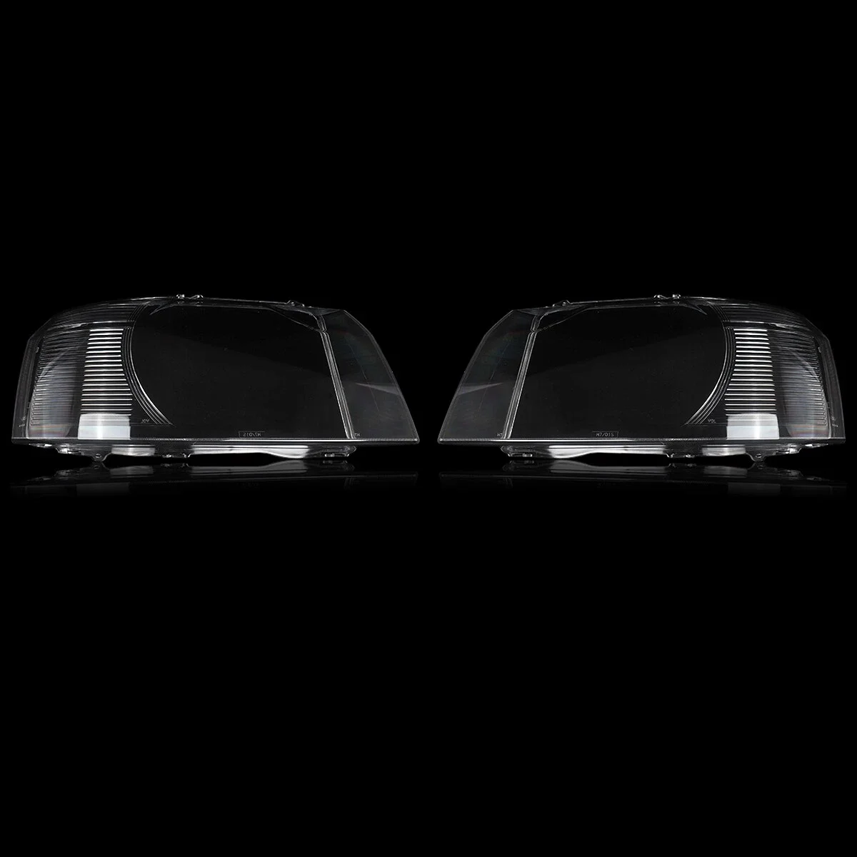 Paar Lampenschirm für Land Rover LR2 Freelander 2 2007–2012, Scheinwerferlinse, Scheinwerfer-Abdeckkappe, transparenter, klarer Schatten, Autozubehör