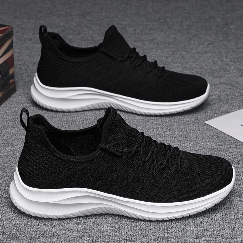 Men Sports Shoes Knitted Running Shoe Cheap Confors Luxury Brand Designer Luxury 2024 Sneakers Luxury Big Sole Tennis Red Low