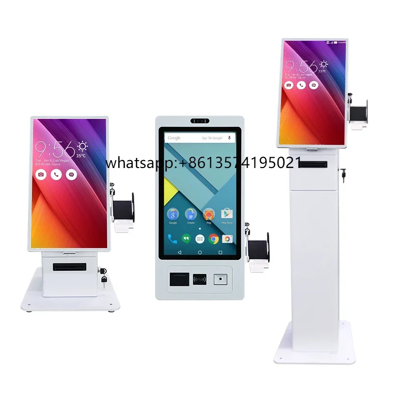 

T15.6 21.5 23.8 27 32 Inch Capacitive Touch Screen Wall Mounted Self Service Kiosk Self-Service Android/Win All In One Kiosk