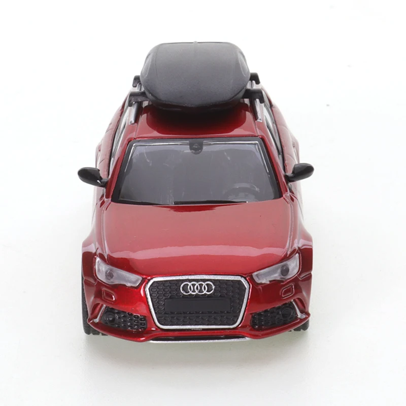 Xcartoys 1/64 Audi Rs6 C7 Metallic Rode Auto 'S Gelegeerd Motorvoertuig Diecast Metalen Model Kids Xmas Cadeau Speelgoed Voor Jongens