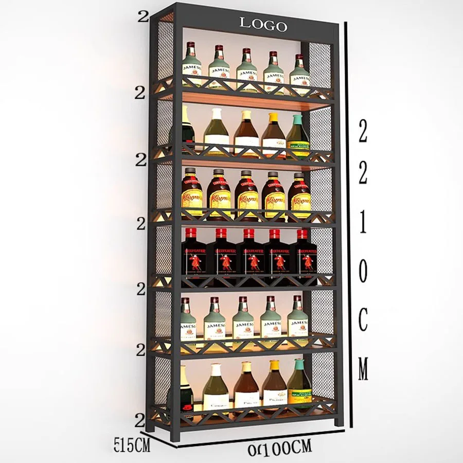 Kitchen Column Bar Cabinet Storage Display Design Living Room Wedding Houses Handmade Wine Rack Modern Szafki Square Furnitur