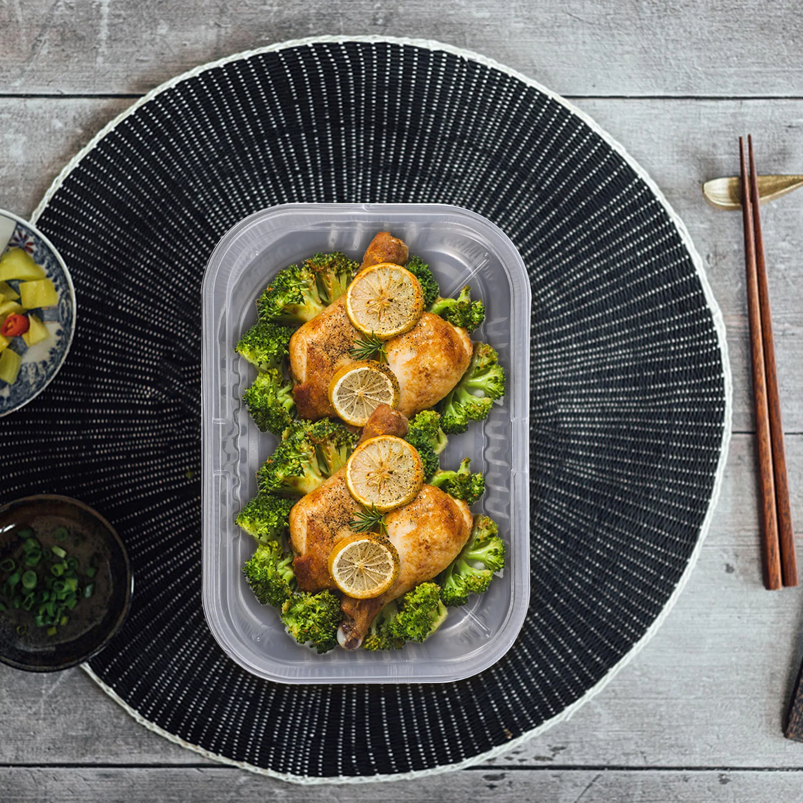 

10Pcs Aluminum Foil Pans Baking Containers for Bbq Roasting Grilling Multi-Functional Takeout Foil Pans with Lids