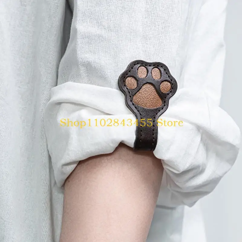 49MC Fun Cats Paws Magnet Clip Tighten Metal Waist Buckles Brooches Pin Clip