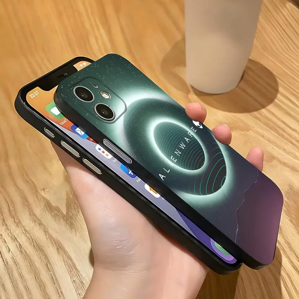 Alienware Phone Case For IPhone 15 16 13 Pro Max 14 12 11 Xr X 8 7 6 Plus Luxury Back Cover