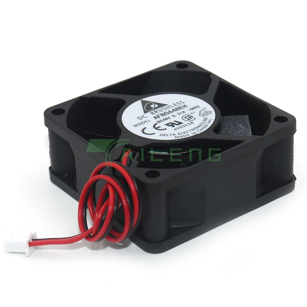 60*60*25MM 6025 60MM 6CM AFB0648EH DC 48V 0.21A 2-Wire power box Cooling Fan For Delta
