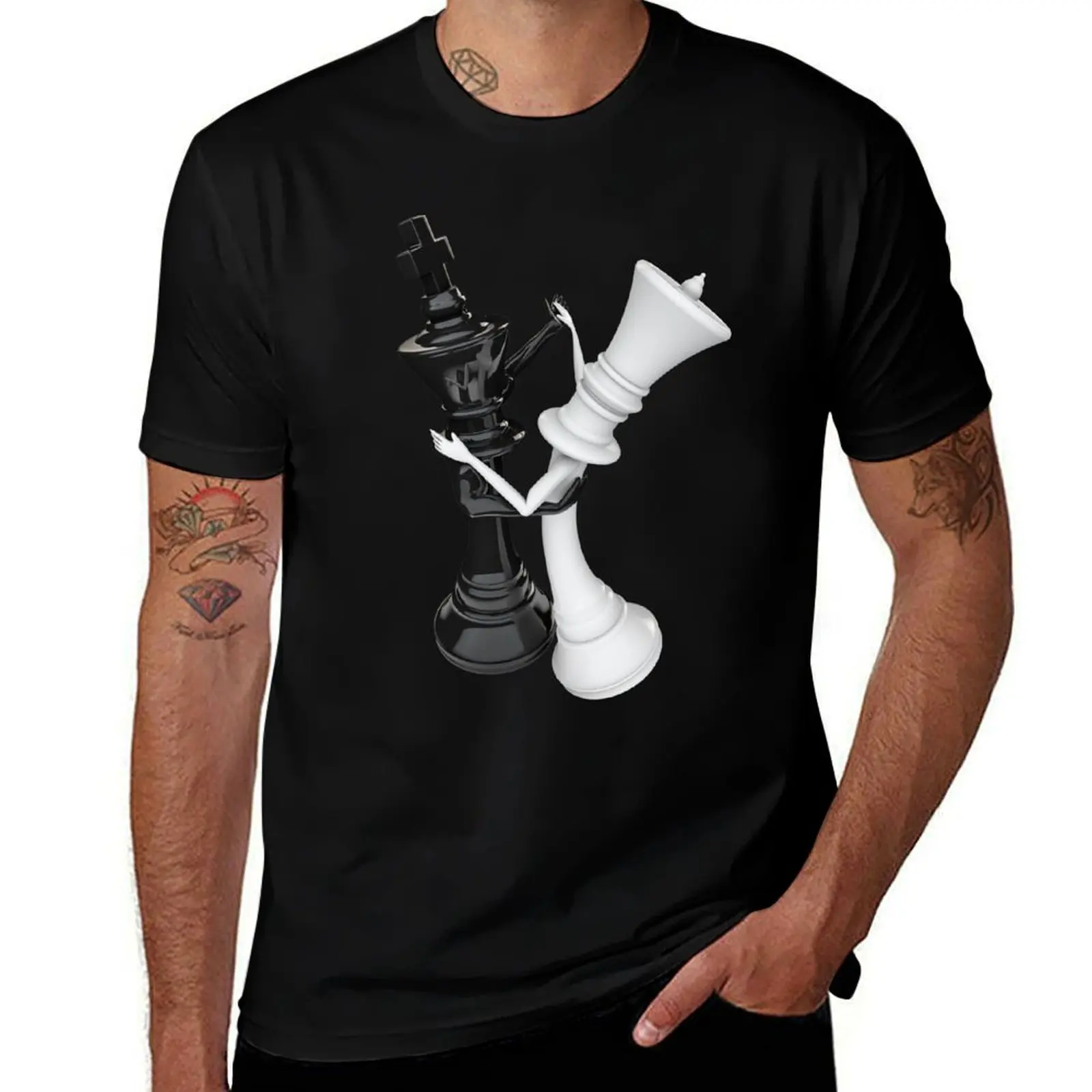 Chess dancers T-Shirt Daily Wear Print T-Shirt