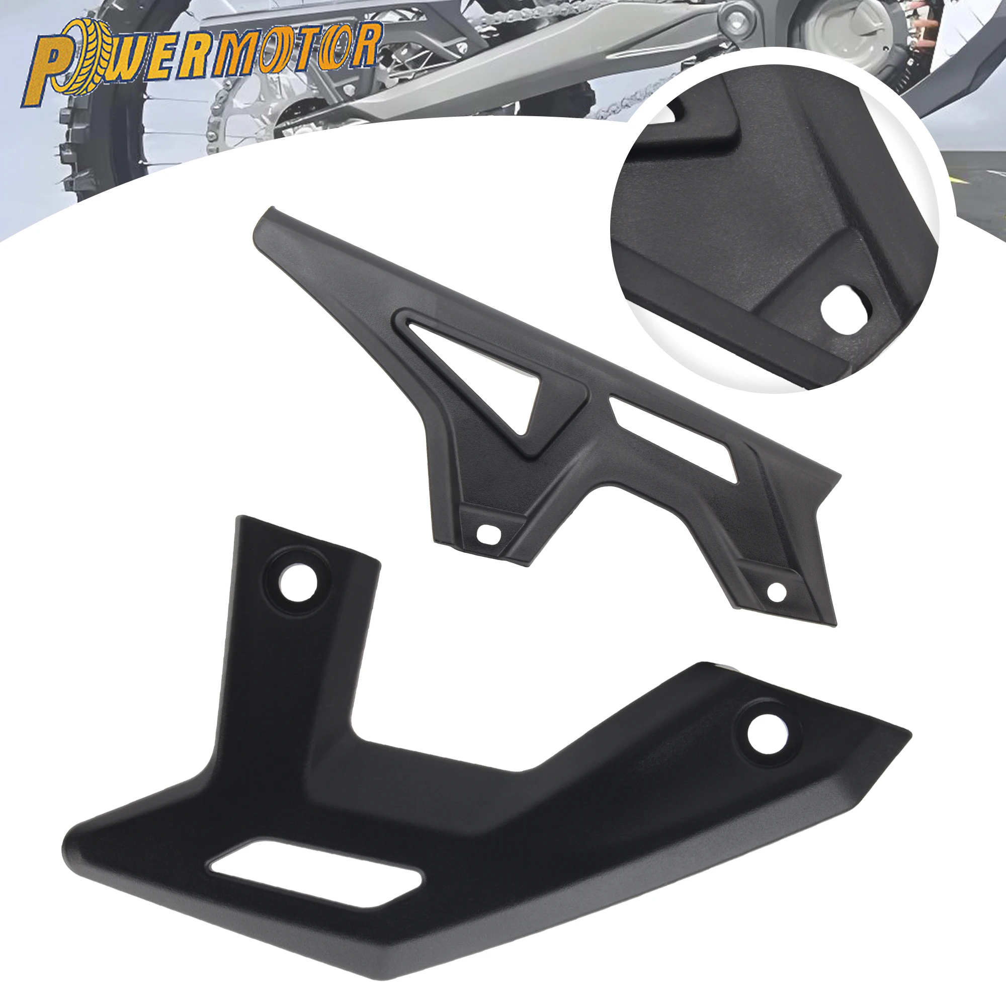 

For Surron Sur Ron Ultra Bee Sprocket Chain Cover Guard Upper Lower Enduro Electric DirtBike Supermoto Chain Protection Parts