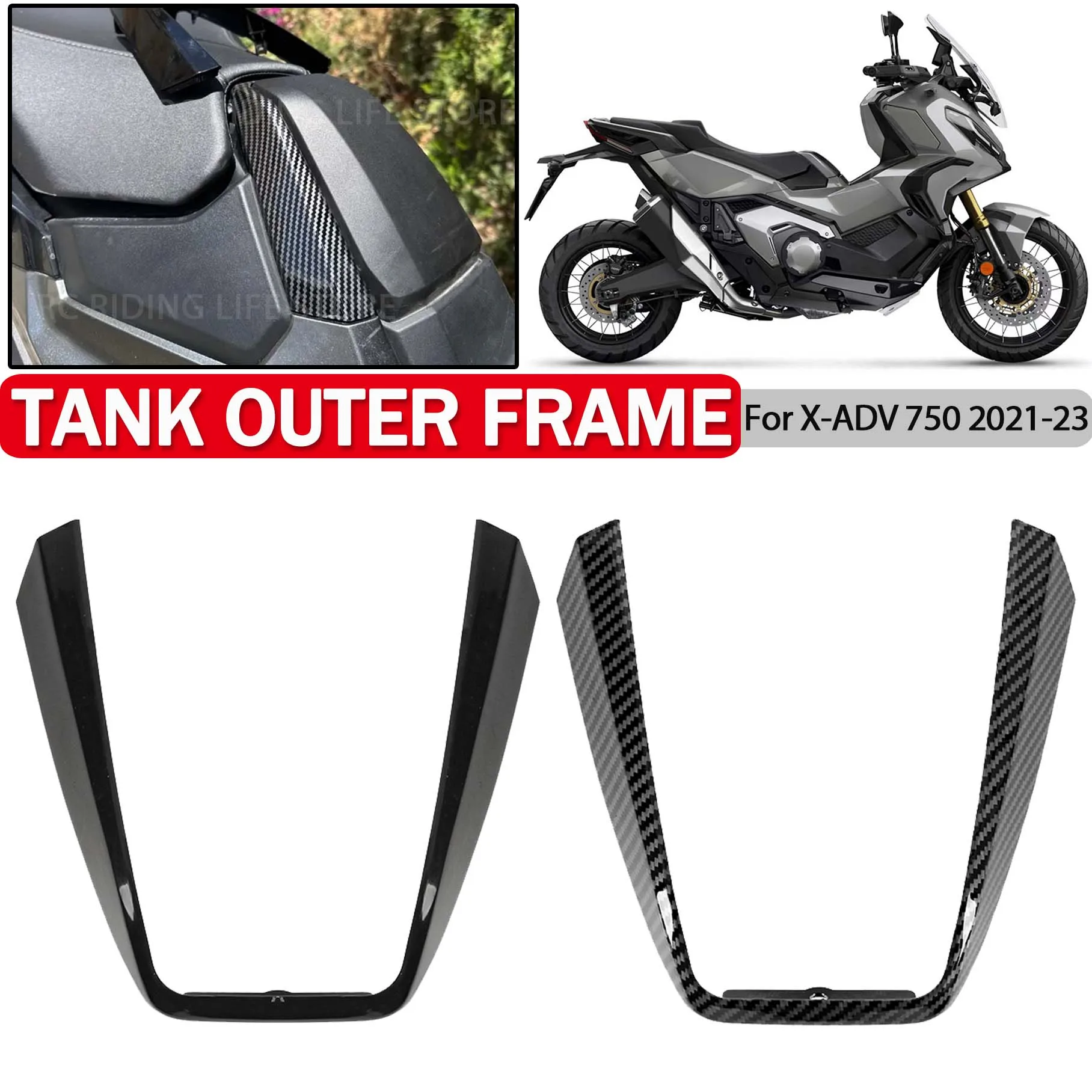 

For Honda XADV X-ADV 750 X-ADV750 XADV750 2021-2023 Front Seat Center Cover Panel Cowl Fairing Frame Protector Kits Accessories