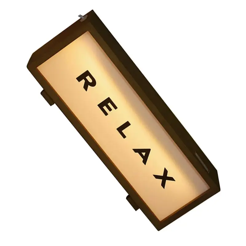 EVENTS DAY Wooden Acrylic Night Light Photo Frame Bedroom Bedside Lamp Home Desktop Decoration Atmosphere Activity Gift