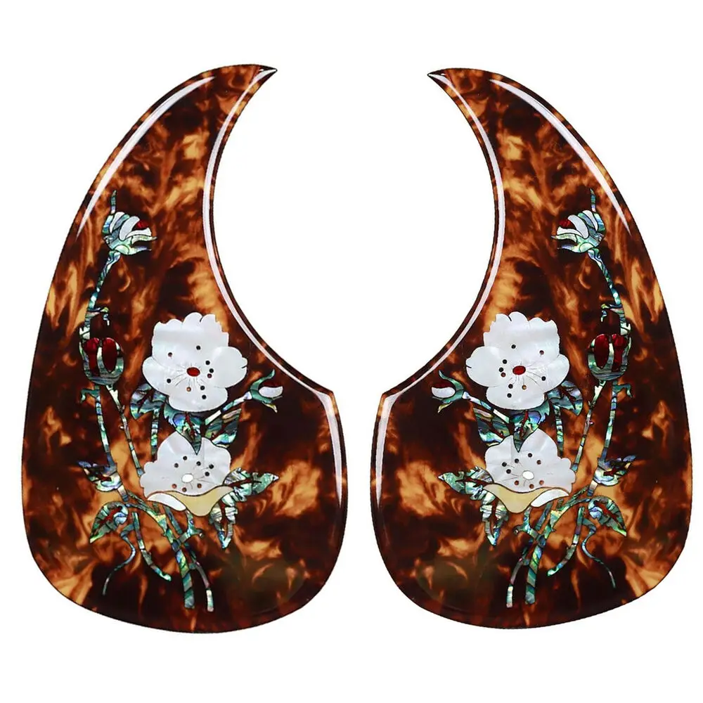 

Upgrade Acoustic Guitar Pickguard Inlaid Abalone Flower for Most Martin Guitar Professional Guitar Parts