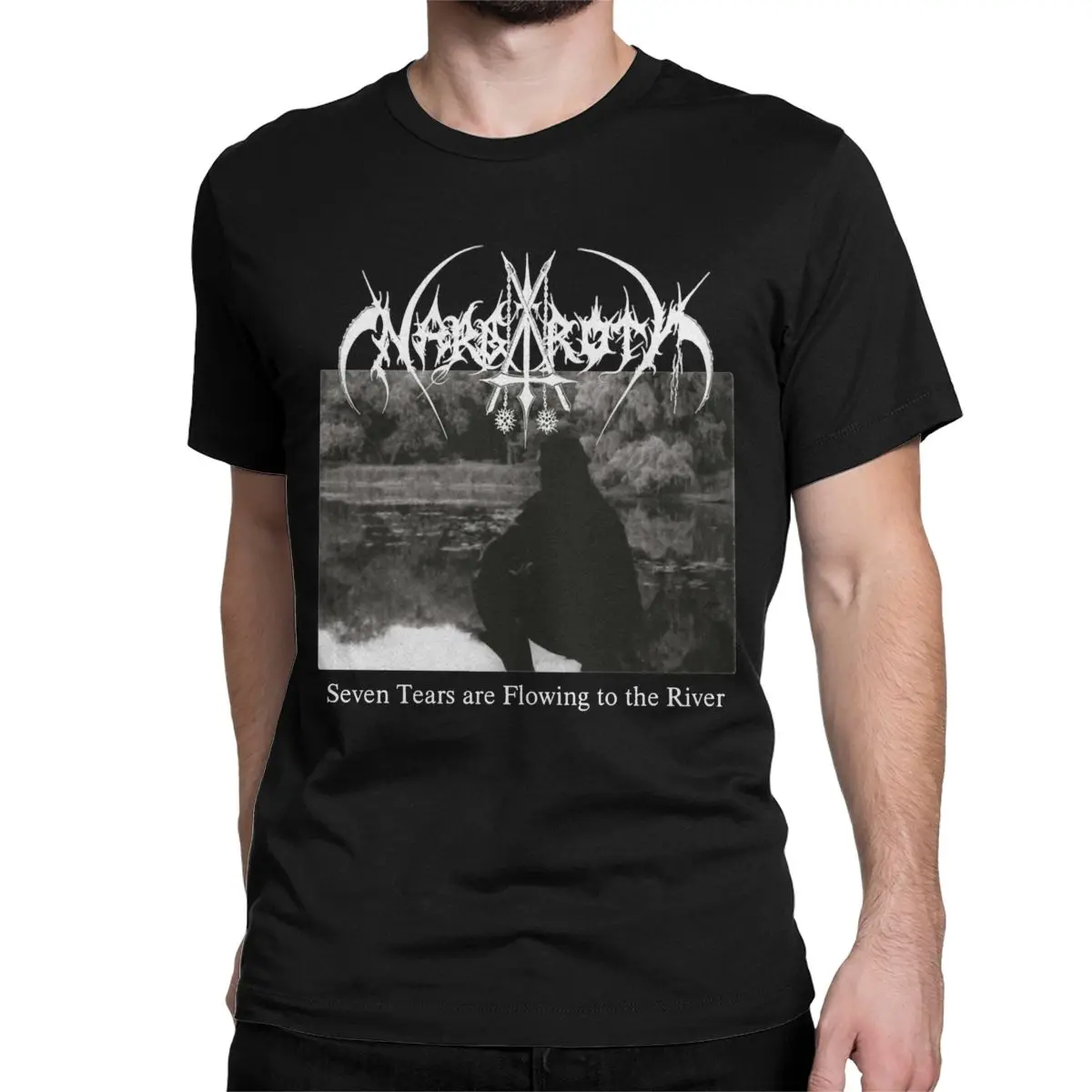 Burzum Death Metal T-Shirt Men Women Music Novelty Cotton Tee Shirt Round Neck Short Sleeve T Shirt Gift Idea Clothes