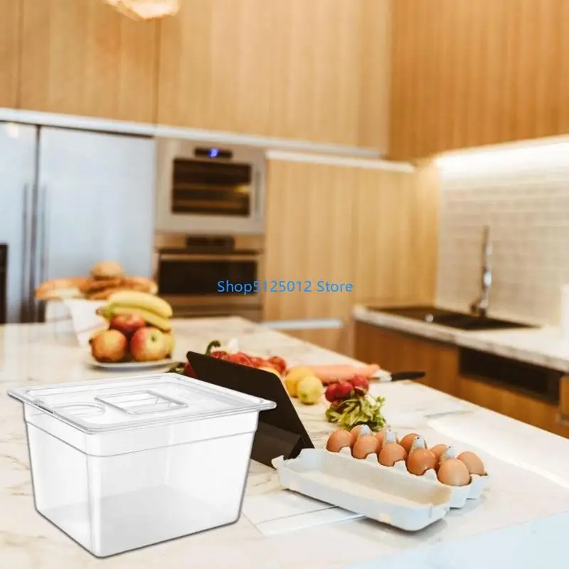 G8TC Household Slow Cooker Container 12L Cooking Machine Water Tanks Storage Box