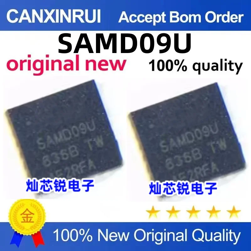 

ATSAMD09D14A-MUT SAMD09U QFN24 Pin SMD Microcontroller IC Welcome to consult