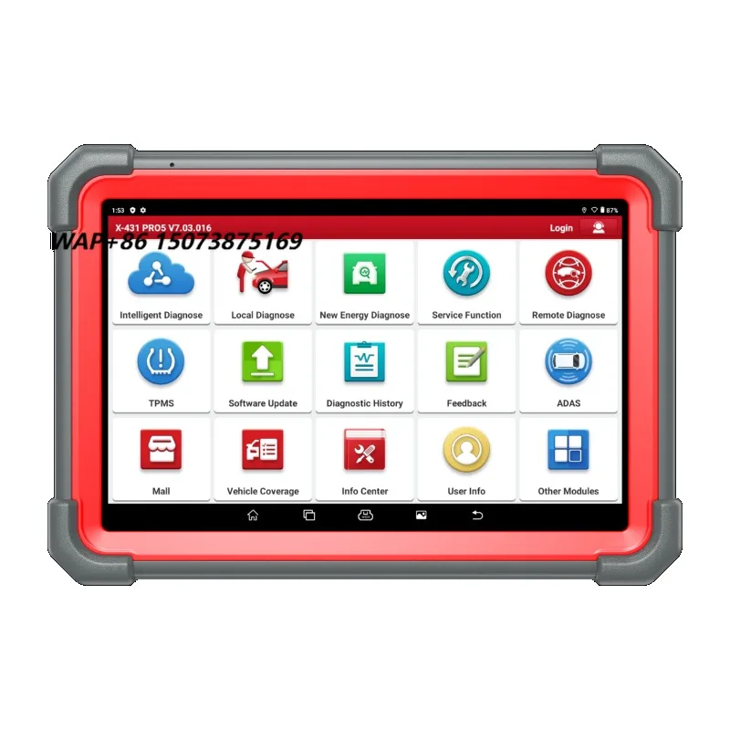 2 Years Update X-431 Pro 5 Pro5 Key Programming Ecu Coding IMMO Key Matching Tool Vehicle Diagnostic Tools