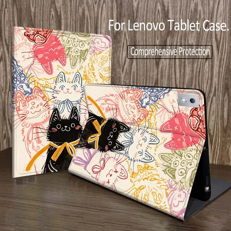 

Cute Anime Dog Cat For Legion Xiaoxin Pad P12 Pro Y900 GT 2023 2025 12.1 12.7 14.5 inch Tablet Case