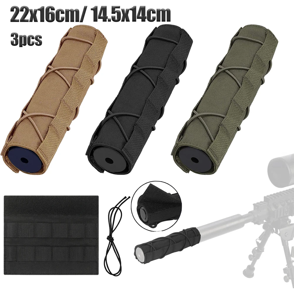 capa-protetora-ajustavel-para-supressor-de-airsoft-3-pecas--capa-de-protecao-contra-fogo-para-rifle-arma-caca-e-acessorios-de-tiro