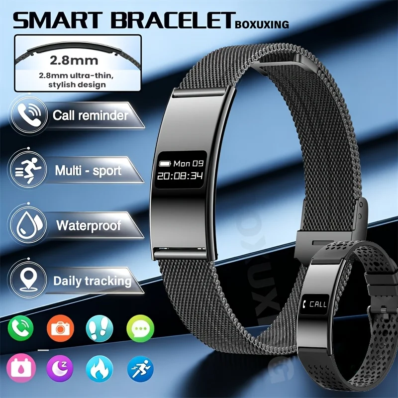 2026 New Fashion Women Smart Bracelet Sport Mode Fitness Tra
