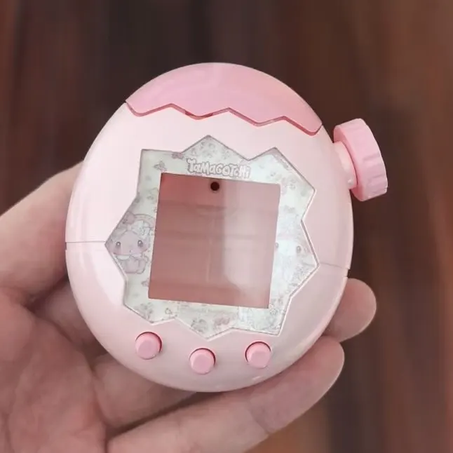 

Tamagotchi Happy Garden Transparent Blue Purple Gradient Finished Product Replacement Shell With Screen Without Panel Paper