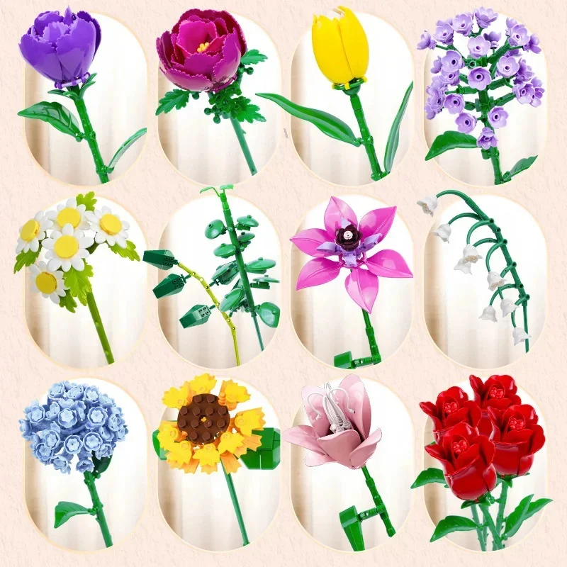 16-flowers-building-blocks-bouquet-artificial-flower-bricks-diy-assembly-botanical-model-toys-wedding-birthday-gifts-for-kids