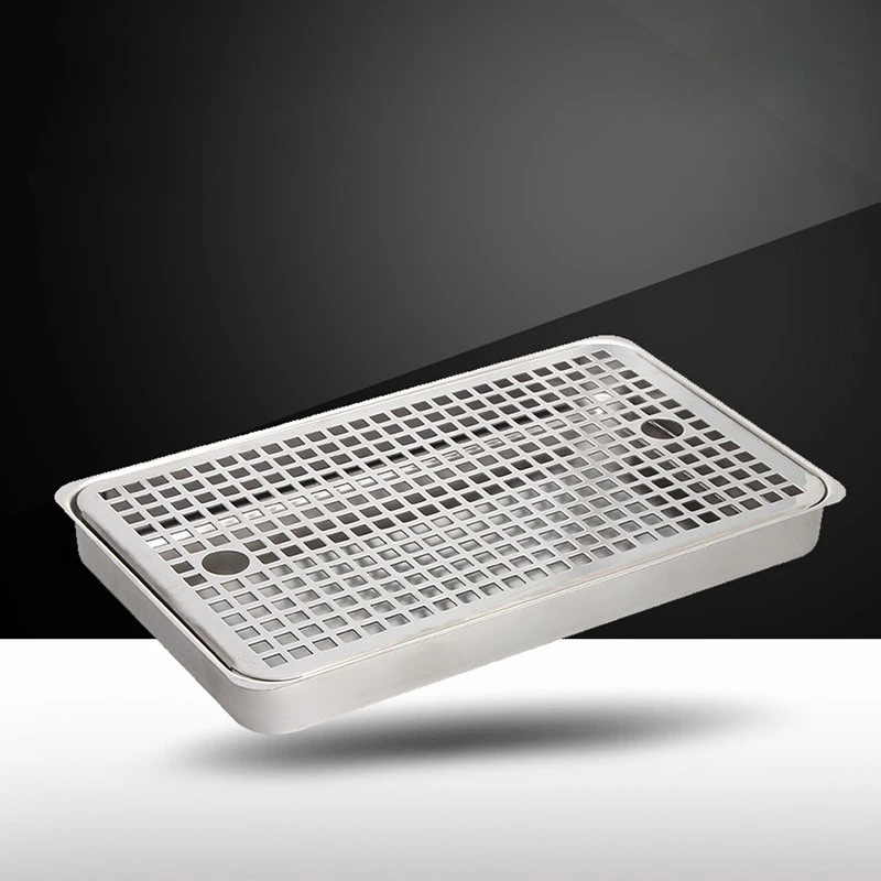 

Поднос для капель из нержавеющей стали 304 — прямоугольная сливная доска для бара длиной 30 см для станций для вина/кофе/молока, капельница на столешнице