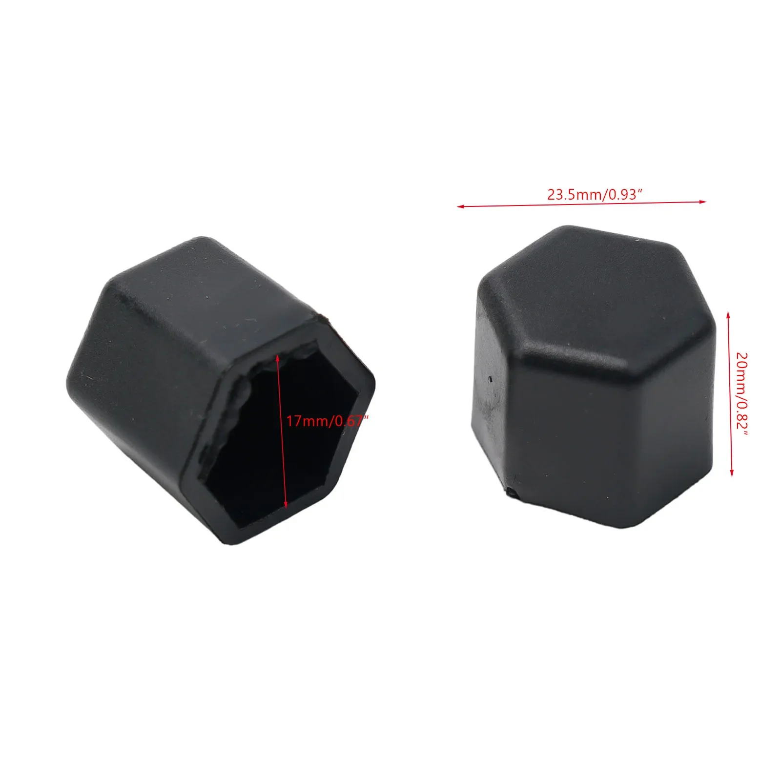 Brand New Durable High Quality Wheel Nut Cover Accessories Silicone Softness Toughness 17mm Dust Hub Replacements