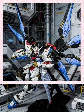 

New CHANGLONG Model 7701 Mgex Zgmf-X20a Strike Freedom Plastic Skeleton Kits Anime Action Figure Robot Plastic Model Gifts Toys