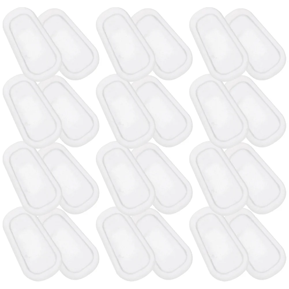 20Pairs نظارات مخدات أنف للنظارة المضادة للانزلاق دائم يناسب إطارات مختلفة صنعة مثالية نظارات الأنف قطعة Nosepads للنظارات #4