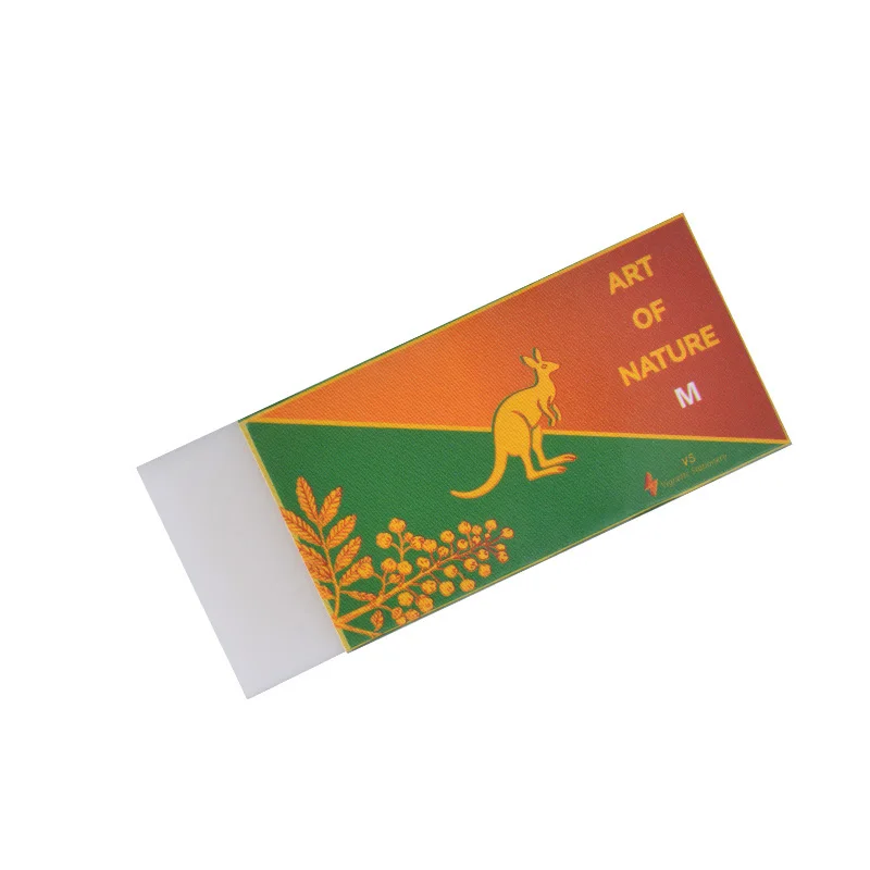 

VS Medium Soft Eraser - Gentle on Paper, Durable & Break-Resistant, Compact for Students - Dust-Free, Non-Toxic School Supplies