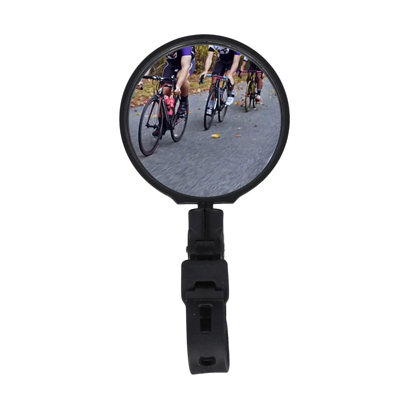 Adjustable Bicycle Mirror Bicycle Rear View Mirror 360° Adjustable Viewing Angle 75MM Large Mirror Clear And Broad Field Of View