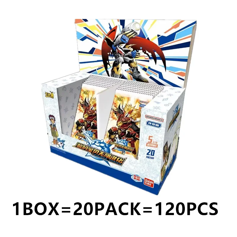 Cartes de collection Digimon pour enfants, véritable magasin de cartes d\'anime, collection de figurines chaudes, édition de luxe, jeu de société,