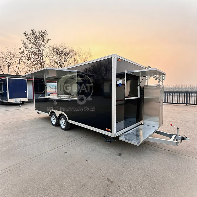 Caminhão de Comida Comercial P - Commercial Kitchen Trailer avaliação e preço