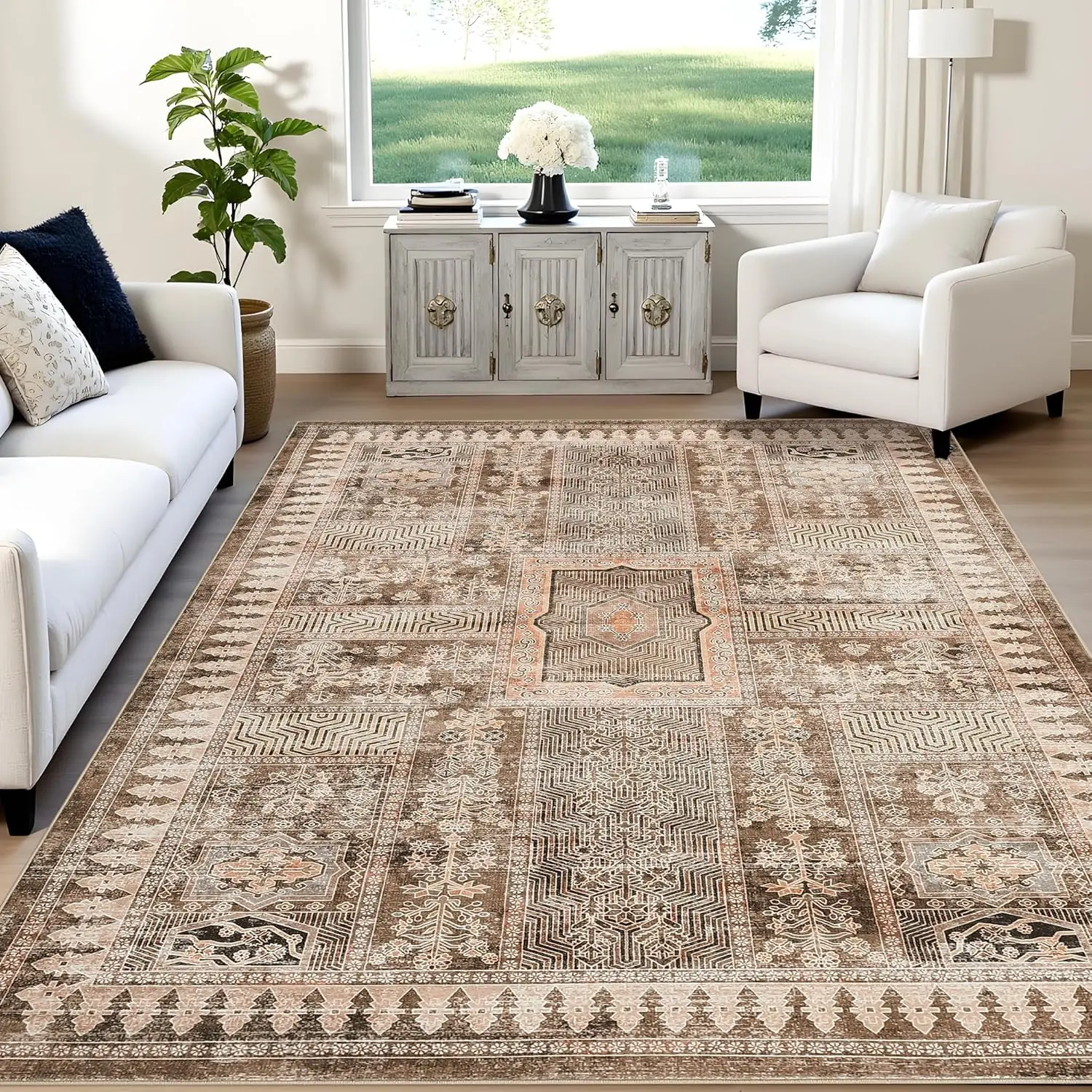 سجاد منطقة قابل للغسل سجاد كبير لغرفة المعيشة سجادة مضفرة حديثة مطبوعة غير قابلة للانزلاق غطاء أرضية داخلي سجادة لغرفة النوم #2