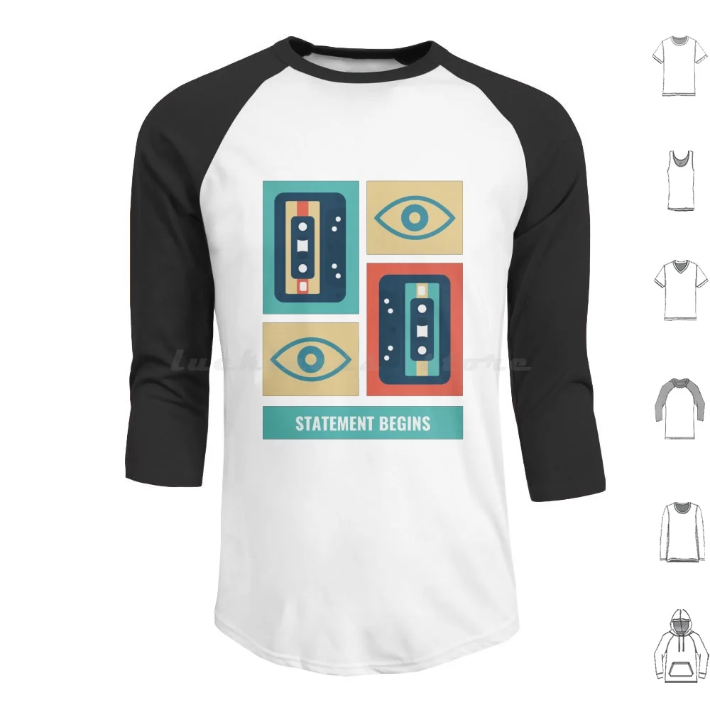 Sudaderas con capucha de manga larga Statement Begins The Magnus Archives Rusty Quill Tma Horror Horror Podcast Magnus Archives
